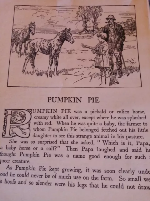 Xm11 Ephemera 1950 short story pumpkin pie o m b