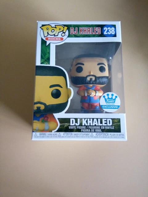 Funko Pop! Rocks DJ Khaled 238 – Figurine Vinyle Exclusive DJ Khaled – Collection Officielle
