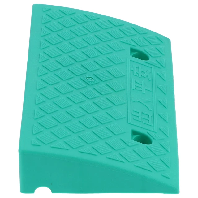 Rampa de umbral de plástico portátil de 9 cm de espesor para coche de entrada AA