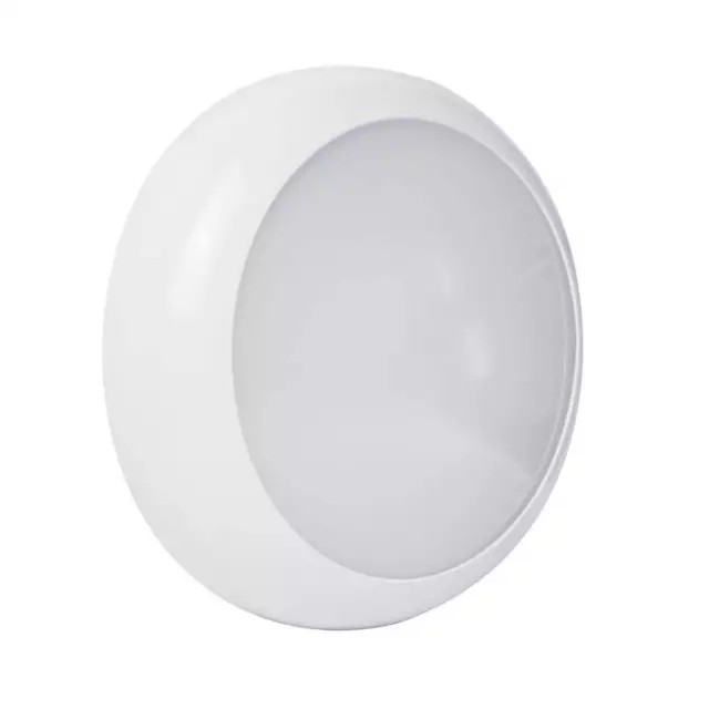 LED Ceiling & Wall Light 2D Bulkhead Emergency Version 12W IP65 CCT Switchable