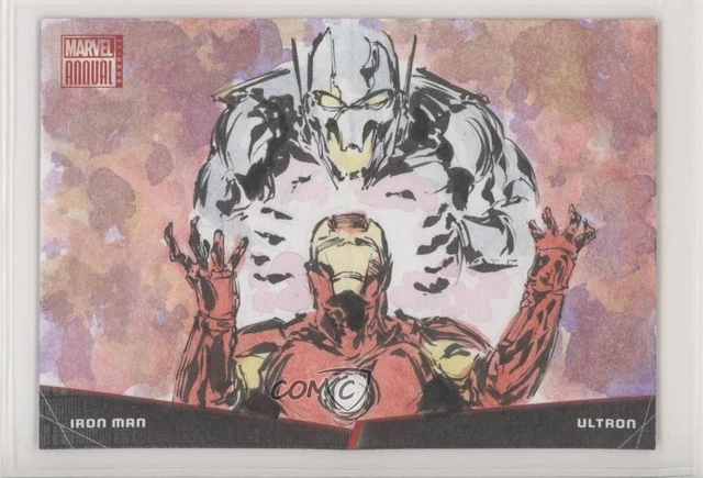 2020-21 Upper Deck Marvel Annual 1/1 Breed #BB12.10 Auto Sketch 0o04