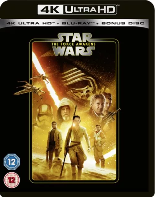 Star Wars - The Force Awakens 4K Ultra HD + Blu-Ray NEW