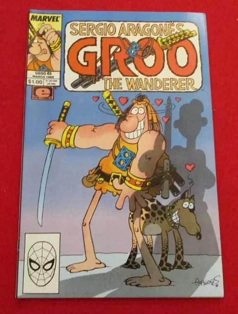 GROO THE WANDERER #49 Sergio Aragones EPIC VF/NM 9.0