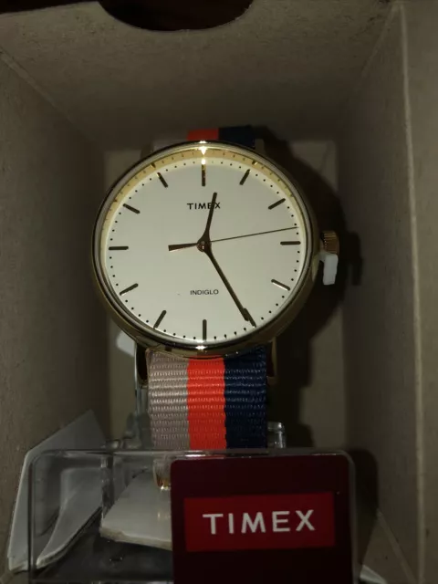 Timex Fairfield Cream Dial Unisex Watch TW2P91600
