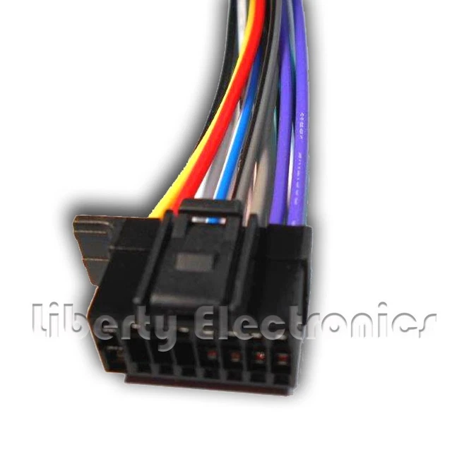Harnais Câble ISO 8 Broches Pour Autoradio Pioneer - Adaptateur 16 Broches