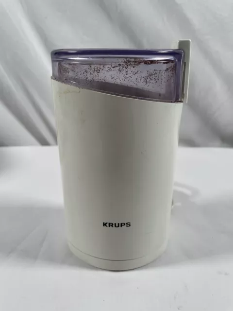 Vintage Krups Type 203 Coffee Bean Spice Mill Grinder Fast One Touch tested  work