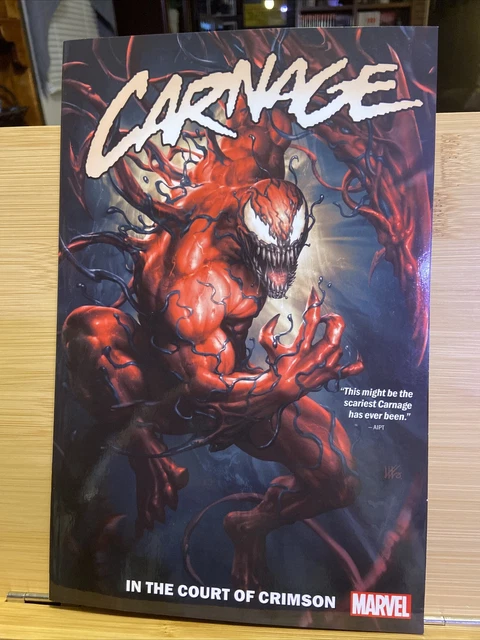 Carnage Vol 1 by Ram V In The Court of Crimson New Marvel Comics TPB Paperback