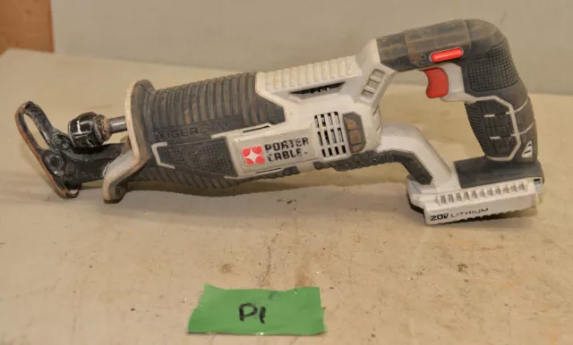 Porter cable 20 volt reciprocating saw clearance