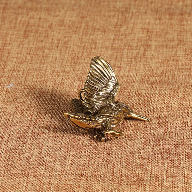 Brass Little Bird Men Women Backpack Accessories Keychains Charms