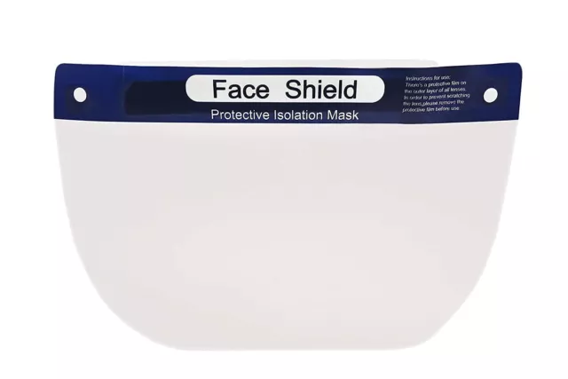 Visiera Protettiva Trasparente DEALFA Face Shield, Protezione Viso e Occhi 5 pz