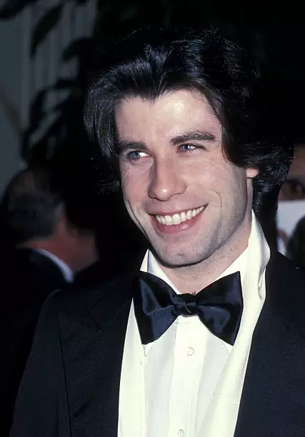 John Travolta at the 35th Golden Globe Awards on January 28, 1 - 1978 Photo 2