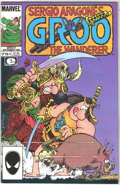 Groo the Wanderer Comic Book #9 Marvel Comics 1985 VERY HIGH GRADE NEW UNREAD