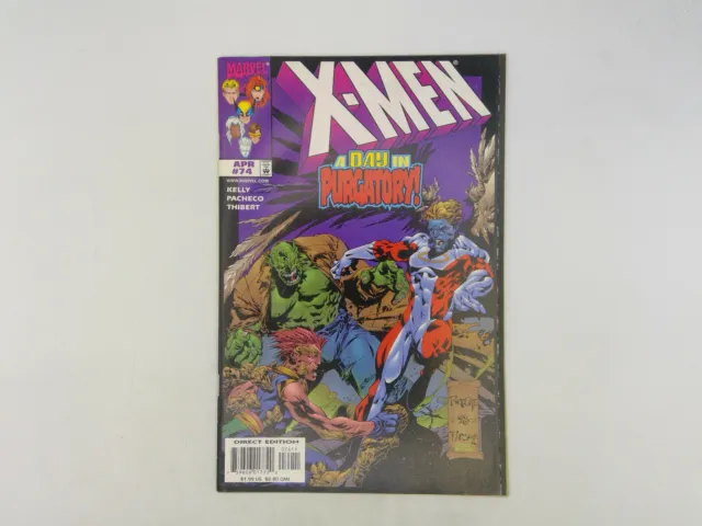 X-Men Vol. 2 #74 Marvel Comics 1998 VG/FN Angel Morlocks