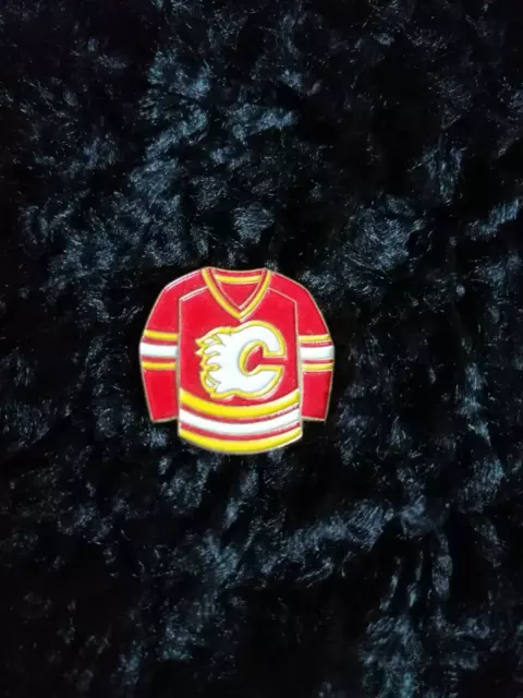 NHL Pins Calgary Flames Pin-Set Trikot Goalie 2