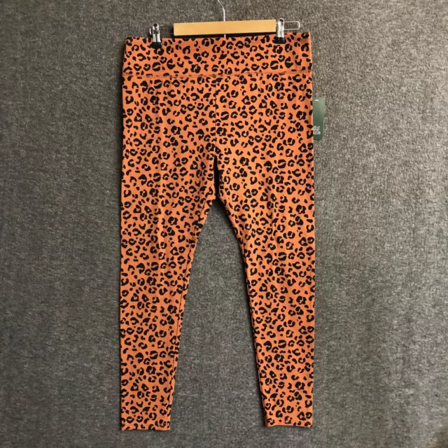 Wild Fable Women's Leopard Print High-Waisted Classic Leggings Size M