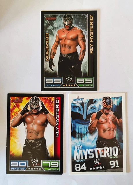 Rey Mysterio - Champion - carte 008 Slam Attax Superstars - Prix & Rareté