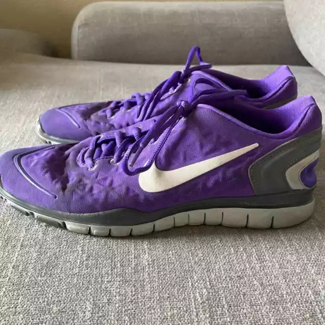 Nike Free Fit 2 purple training sneakers Size 9.5