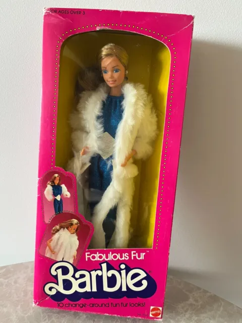 Fabulous Fur, 1970s, Superstar Barbie doll, NRFB