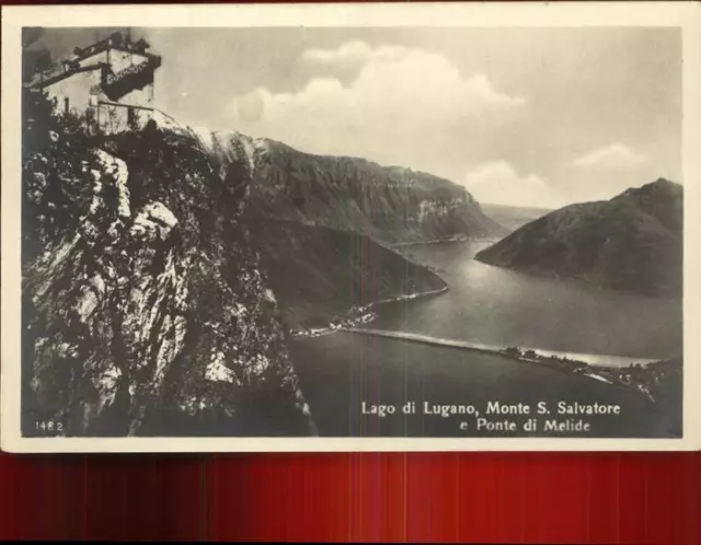 71455474 Lago di Lugano Monte S. Salvatore Ponte di Melide Firenze