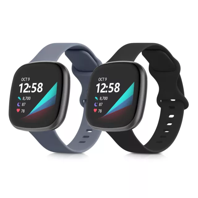 2x bracelet pour fitness tracker Fitbit Versa 3 Sense