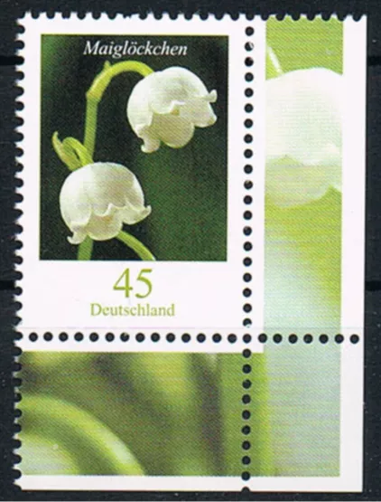 2794 ** postfrisch, BRD 2010, Blumen, Maiglöckchen  ERU