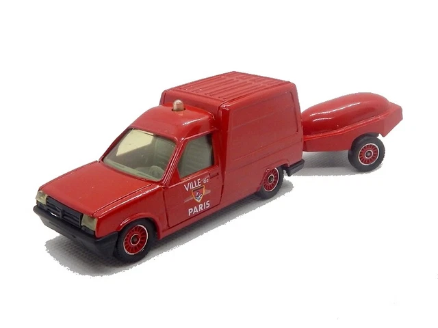 Solido France 1/43 - Renault Express Pompiers La Chaux De Fonds Suisse, Occasion