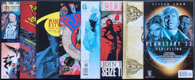Planetary #1-27 + Gen 13 #33 + C23 #6 + Batman Authority JLA one shots. Ellis! 6