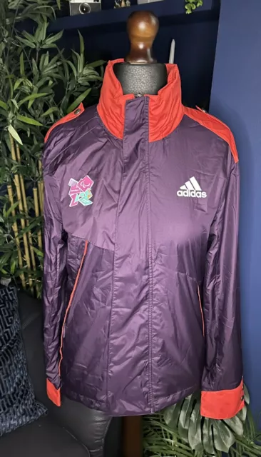 Womens Adidas London 2012 Olympics Paralympics Games Maker Wind Jacket Size XS