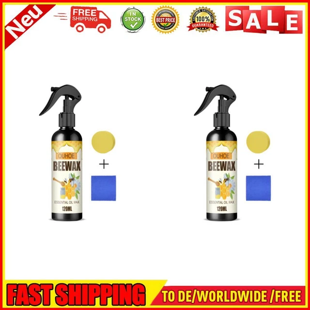 120 ml protezione mobili, lucidatura, spray cera d'api resistente all'usura per pavimenti (B)
