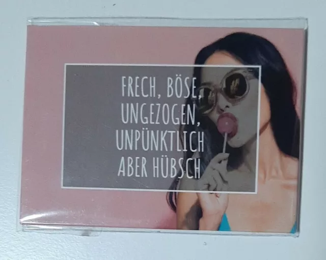 Kühlschrank - Magnet NEU Magnet - Schild Magnete • Spruch