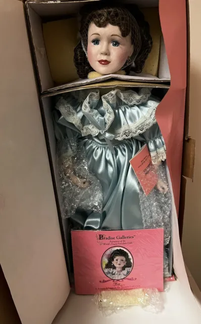 MEG from Little Women Treasury Collection Paradise Galleries Porcelain Doll COA