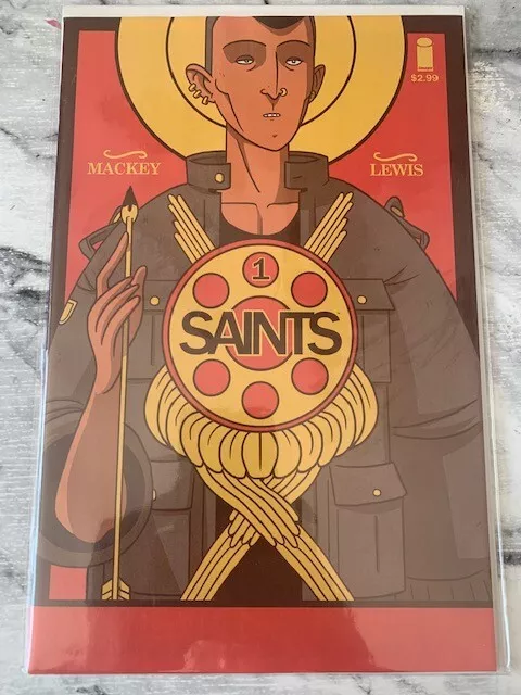 Saints 1 - Mackey Sean Lewis - Image 2015 Rare Hot 1st Print VF