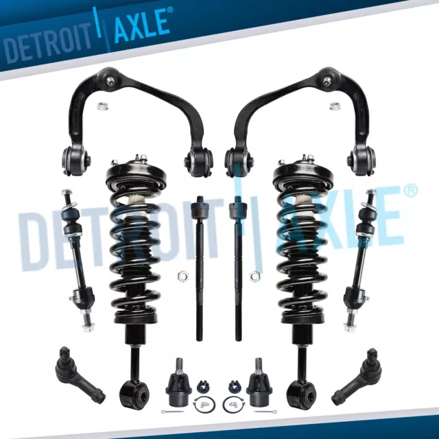 4WD Front Struts Upper Control Arms for 2005 2006-08 Ford F-150 Lincoln Mark LT