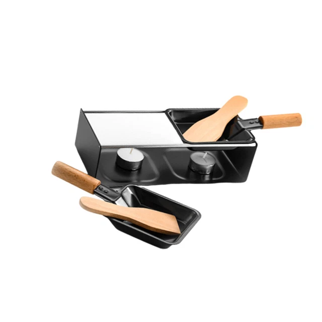Mini Padella Elettrica Portatile 350W - Antiaderente Con Spatola In Legno, Spina UE 220V, Per Uova, Pancake E Bistecche, Ideale Per Campeggio E Studenti