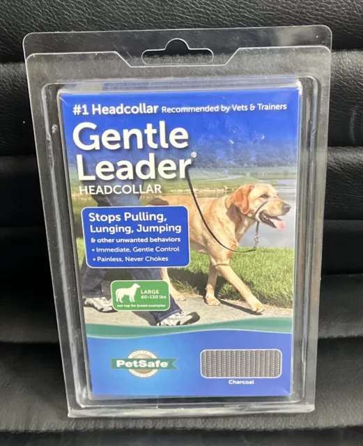 PetSafe Dog Quick Gentle Leader Head collar Charcoal