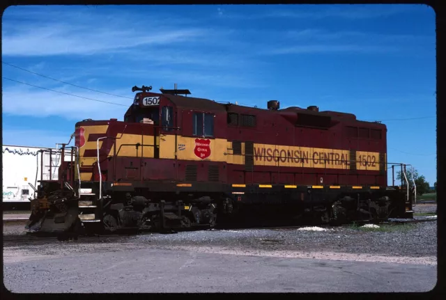 Original Rail Slide - WC Wisconsin Central 1502 N Fond du Lac WI 7-18-2003