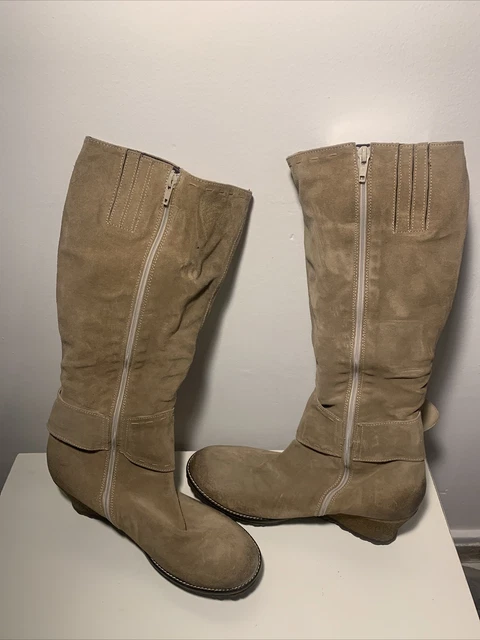 Chaussures Bottes en Daim Cuir Cosmo P40 Neuf 3