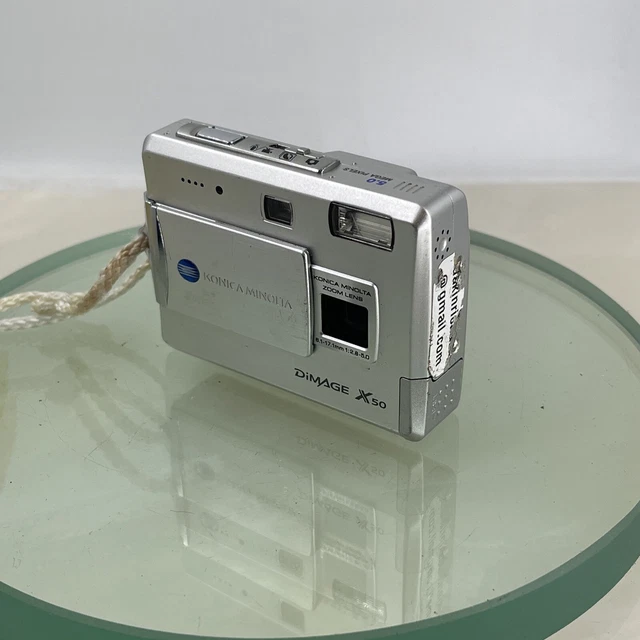 KONICA MINOLTA FOTOCAMERA digitale Dimage X50 5,0 megapixel argento