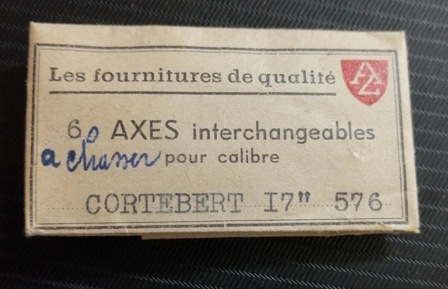 Axe De Balancier Pour Montre Cortébert 492 - Neuf Sans étiquette, Acier Français