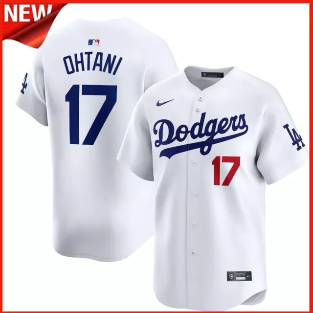 Men Shohei Ohtani #17 Los Angeles Dodgers White Flex Base Jersey Stitched