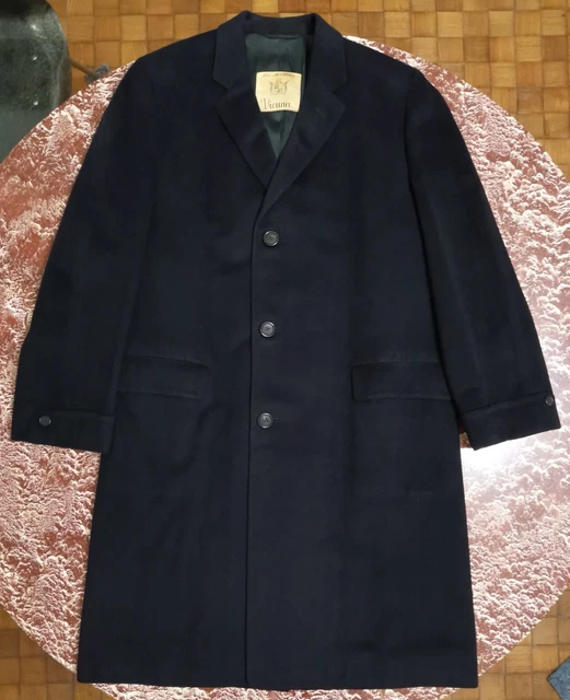 Imper Vintage Homme Cyclone Paris - Taille L, Vert, En Tergal, Automne