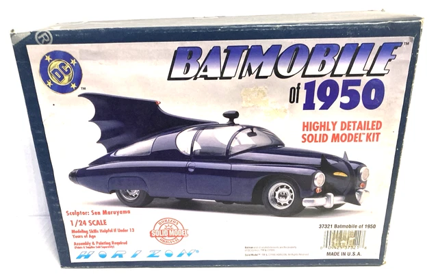 BATMOBILE OF 1950 Horizon Original Solid Model 1/24 Scale