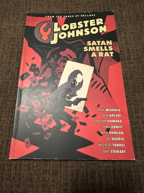 Lobster Johnson Volume 3 Satan Smells A Rat Tpb Dark Horse Comics Rare Oop