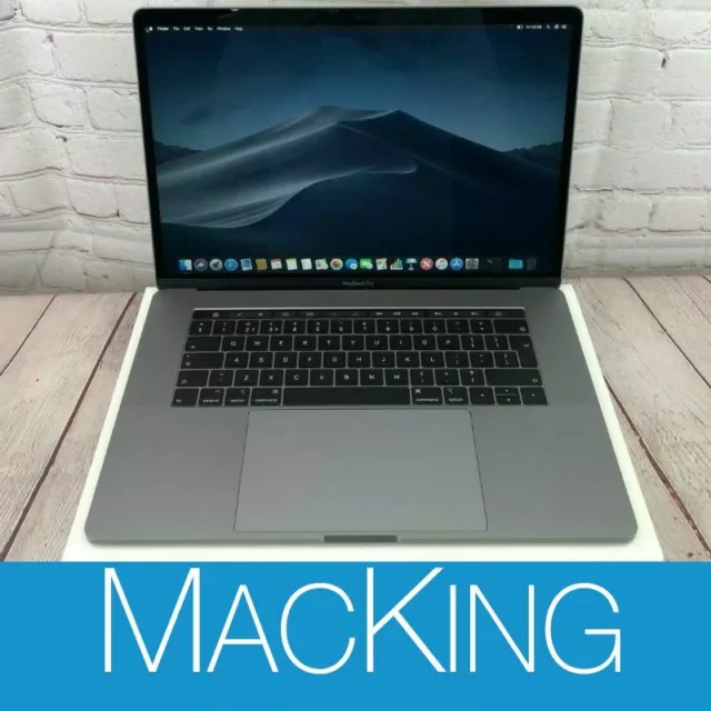 2018 Apple MacBook Pro 15" Touch Bar A1990 Space Gray i7 2.2GHz 16GB 256GB SSD