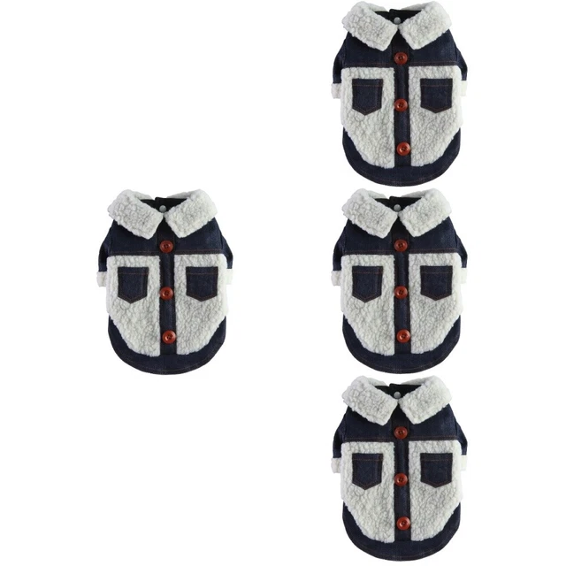 4 PCS Vêtements De Cosplay Pour Animaux Compagnie Chiens Coupe-vent Tenue