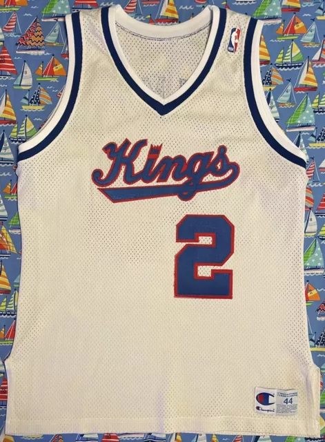 Lot Detail - 1994-95 Mitch Richmond Sacramento Kings Game-Used &  Autographed Home Jersey (JSA • Beckett)