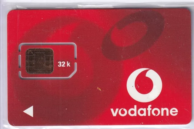 Telecarte Gsm Sim Collector .. Espagne Vodafone Espana +N° Chip/Puce Mint/Neuve