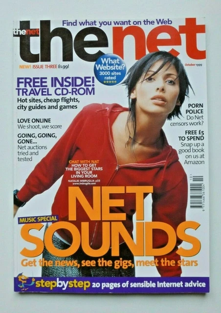THE NET UK Magazine October 1999. Issue 3. Natalie Imbruglia. Early ...