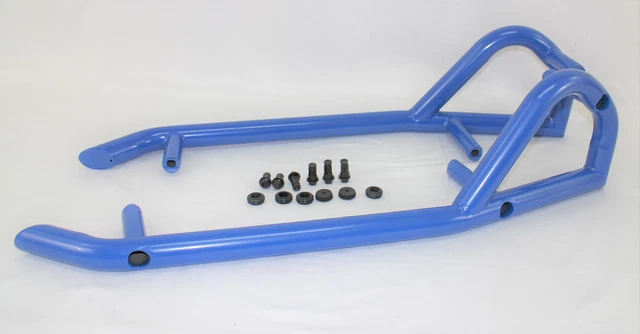 2014 - 2021 Polaris  RZR 1000 900  side nerf bars rock sliders rock guards blue