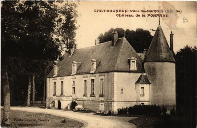 CPA AK CHATEAUNEUF-VAL-de-BARGIS - Chateau de la Fonfaye (456655)